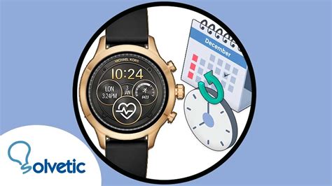 cambiar fecha reloj michael kors